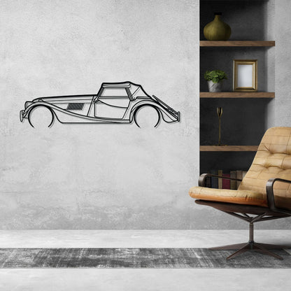 ROADSTER 2015 Detailed Silhouette Metal Wall Art