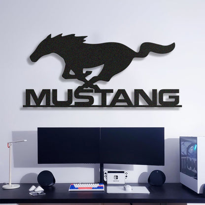 Mustang Metal Car Emblem