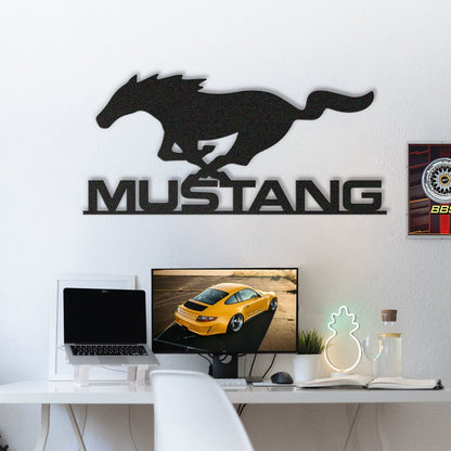 Mustang Metal Car Emblem