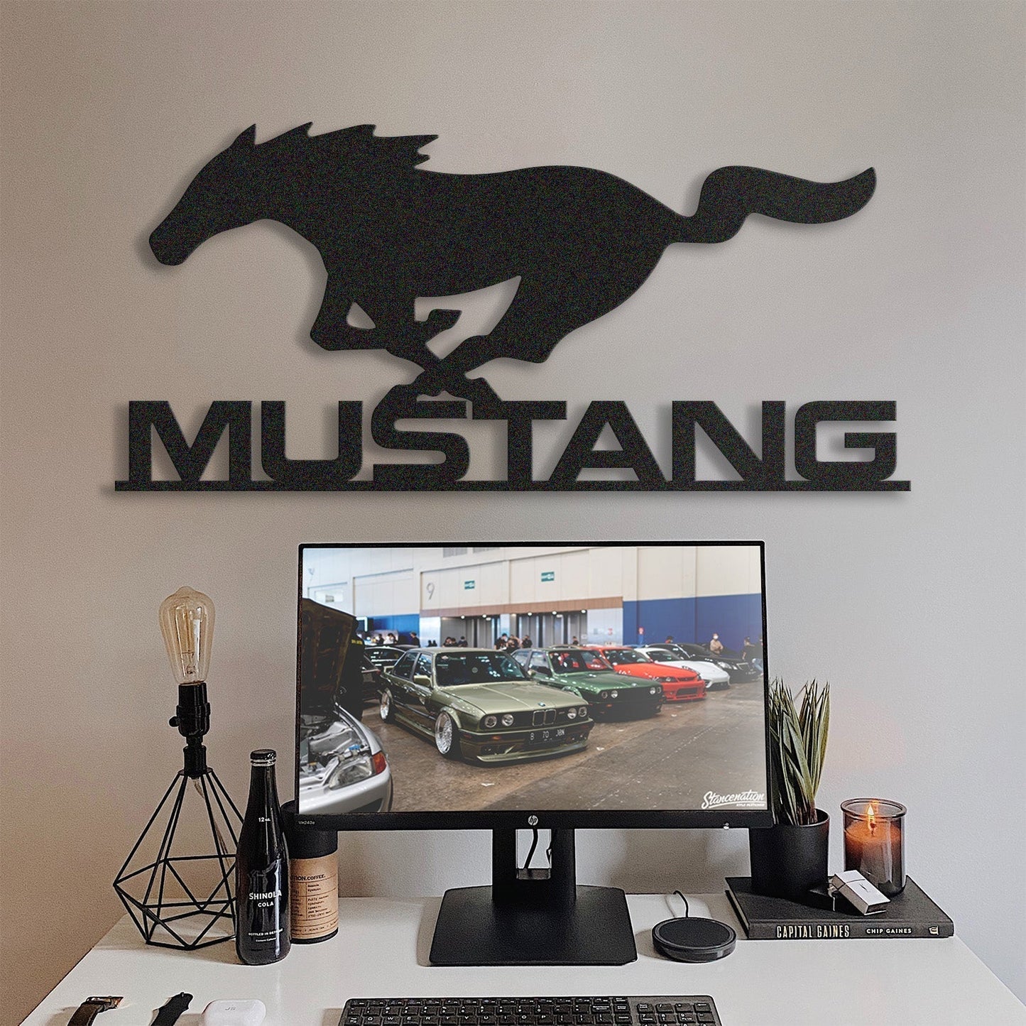 Mustang Metal Car Emblem