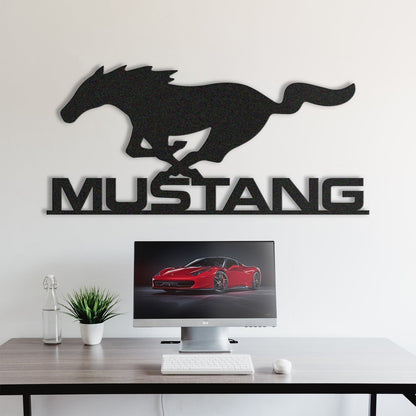 Mustang Metal Car Emblem