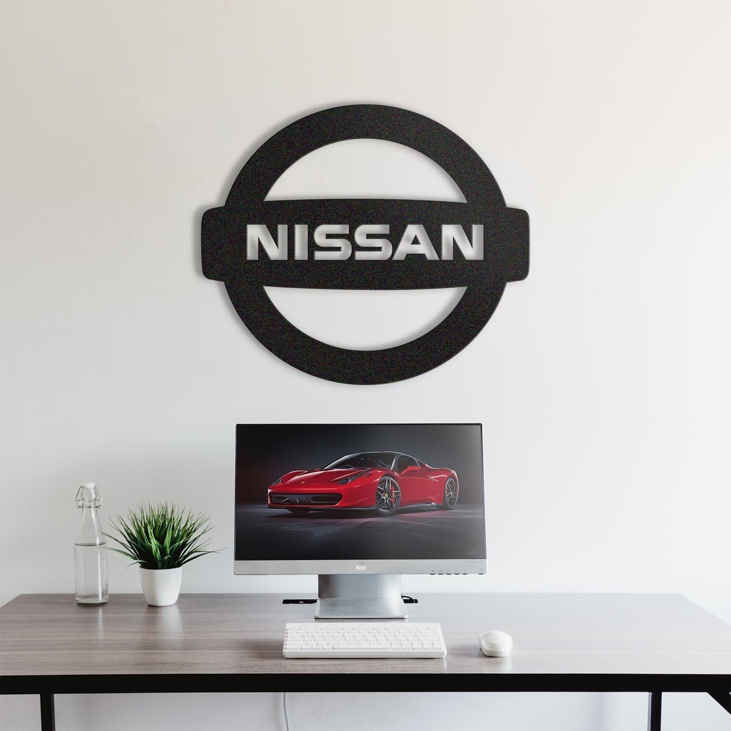 Nissan Metal Car Emblem