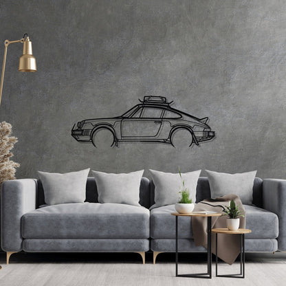 911 Safari Detailed Silhouette Metal Wall Art