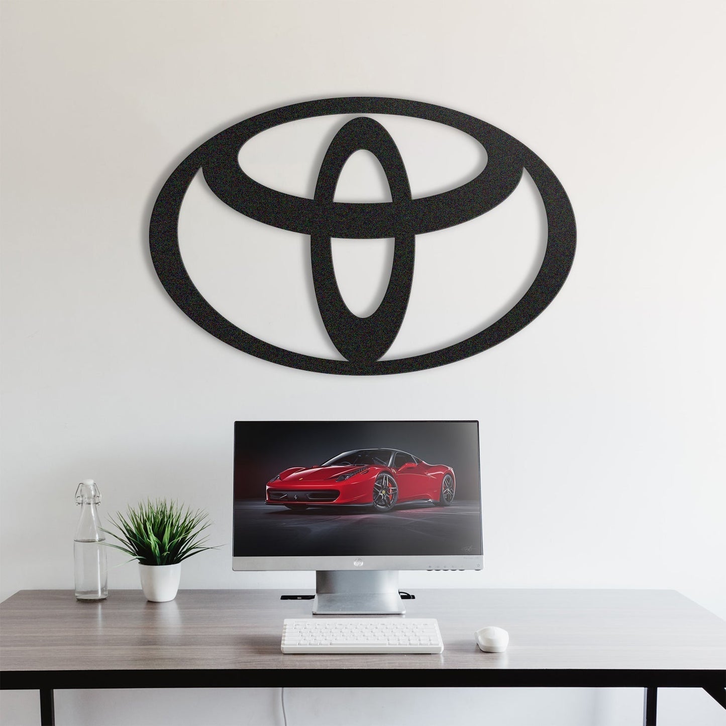 Toyota Metal Car Emblem