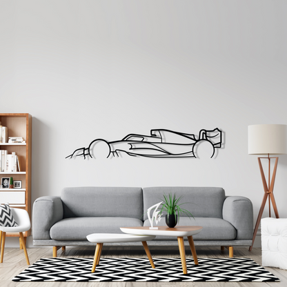 Formula One 2022-2023 F1 Classic Silhouette Metal Wall Art