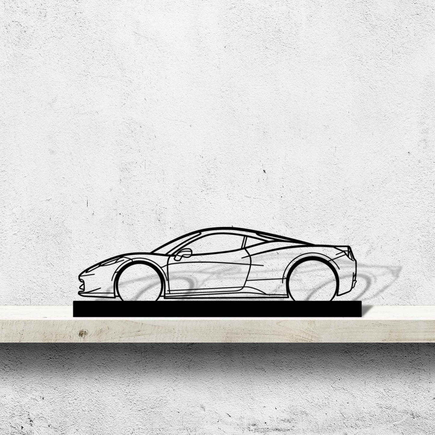 458 Silhouette Metal Art Stand