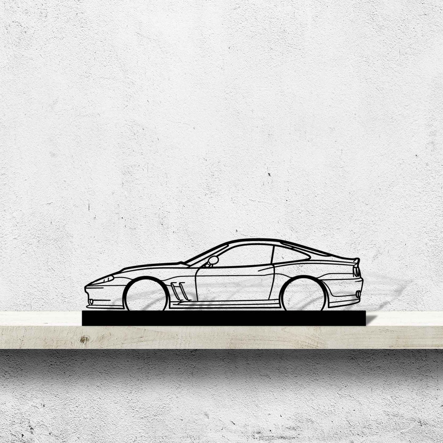 550 Maranello Silhouette Metal Art Stand