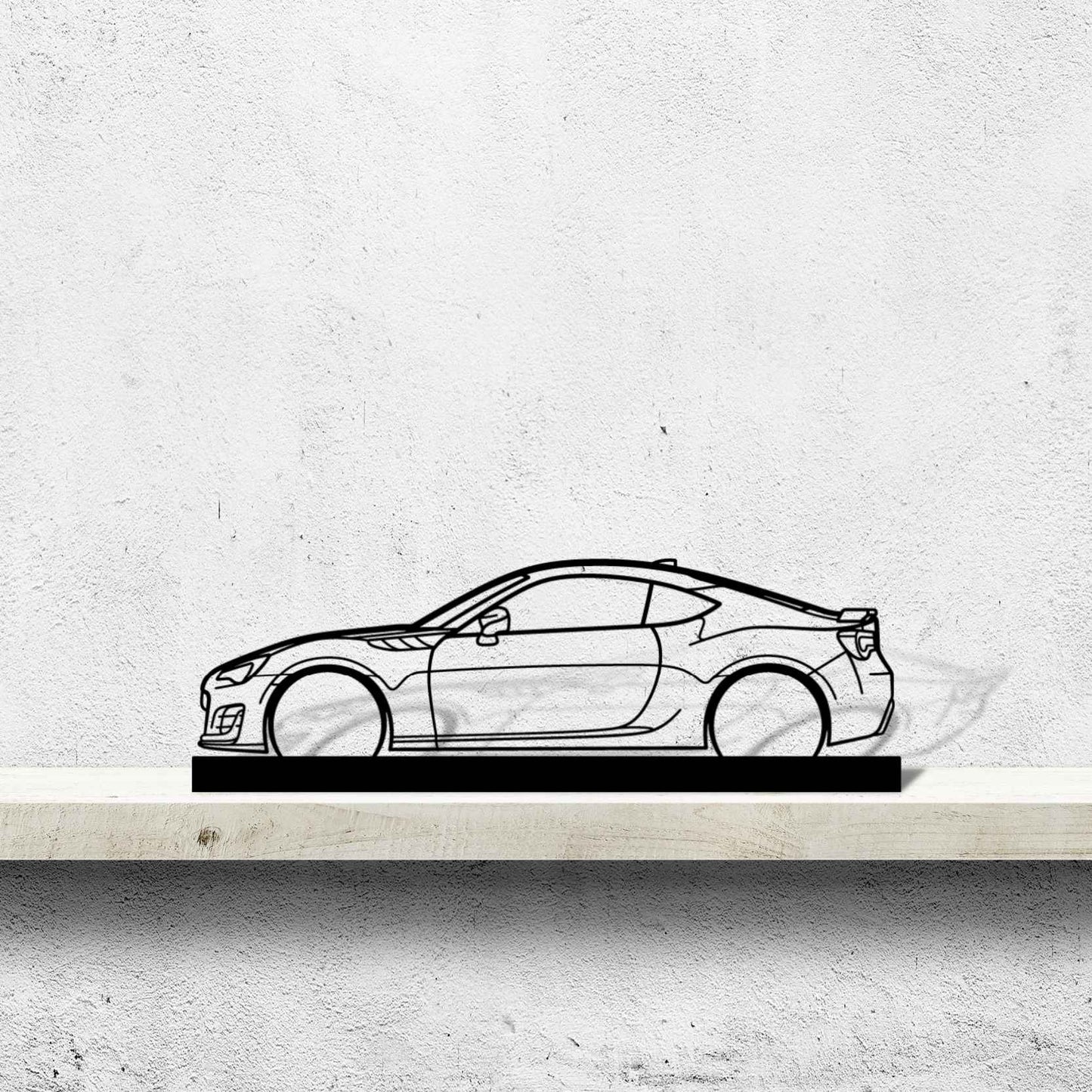 BRZ Silhouette Metal Art Stand