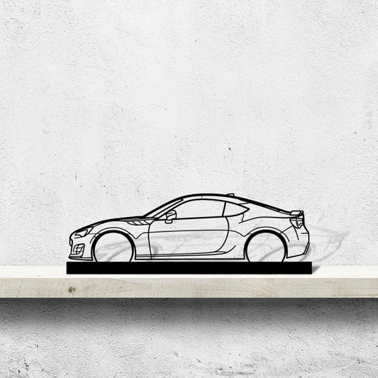 BRZ Silhouette Metal Art Stand