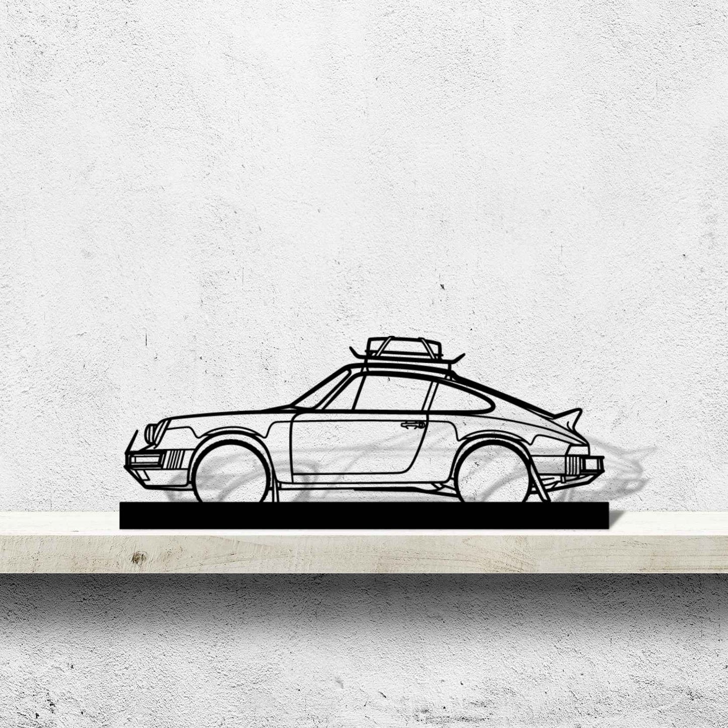 911 Safari Silhouette Metal Art Stand