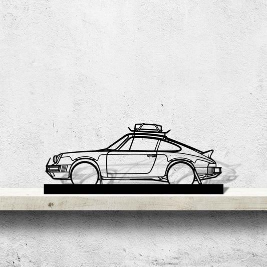 911 Safari Silhouette Metal Art Stand