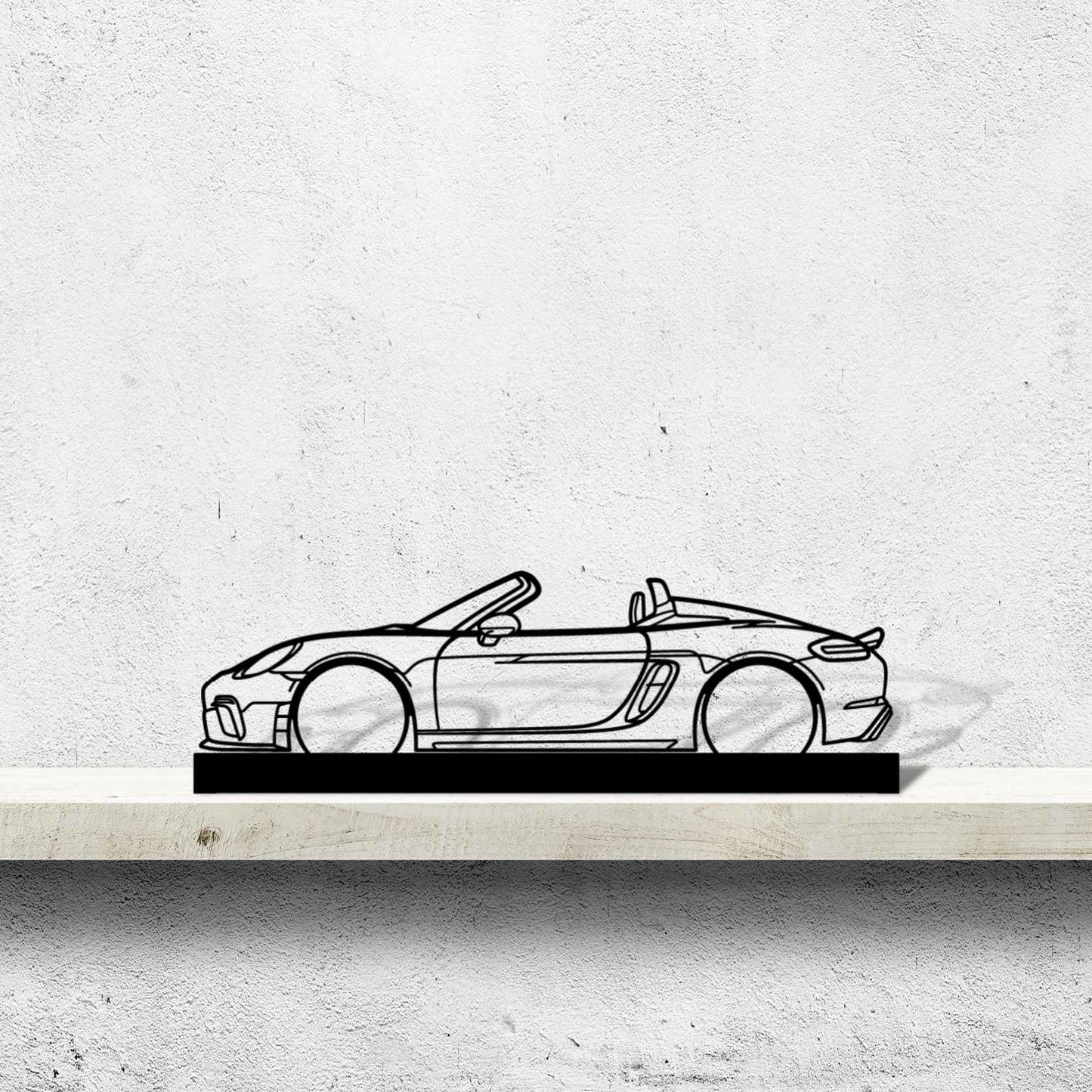 718 Spyder 2020 Silhouette Metal Art Stand