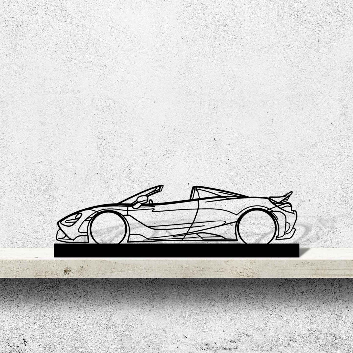 765 LT Silhouette Metal Art Stand