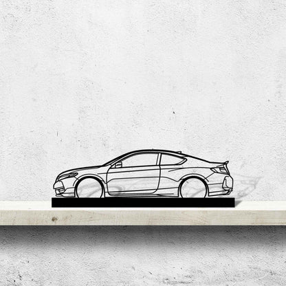 Accord Coupe Silhouette Metal Art Stand