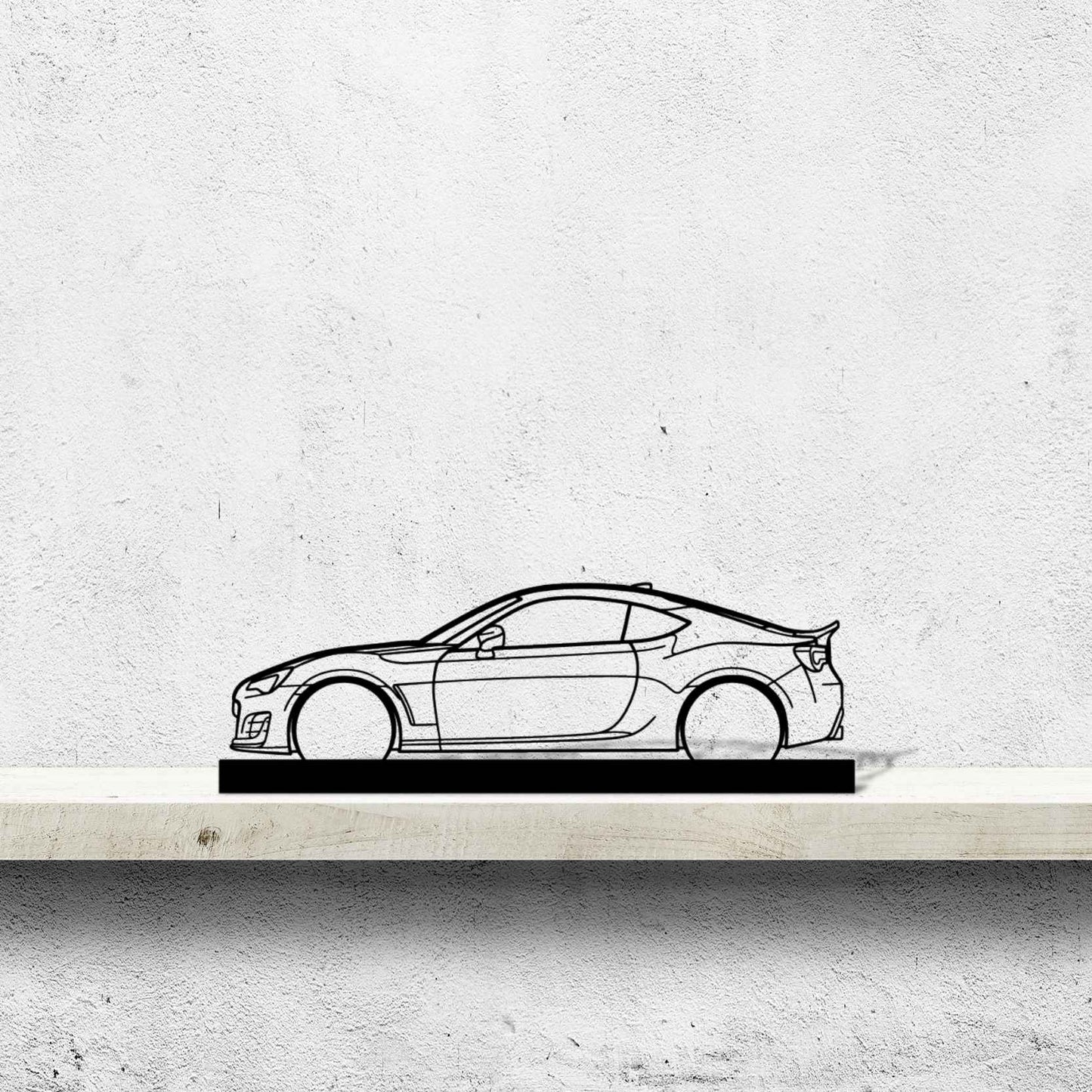 BRZ 2013 Silhouette Metal Art Stand