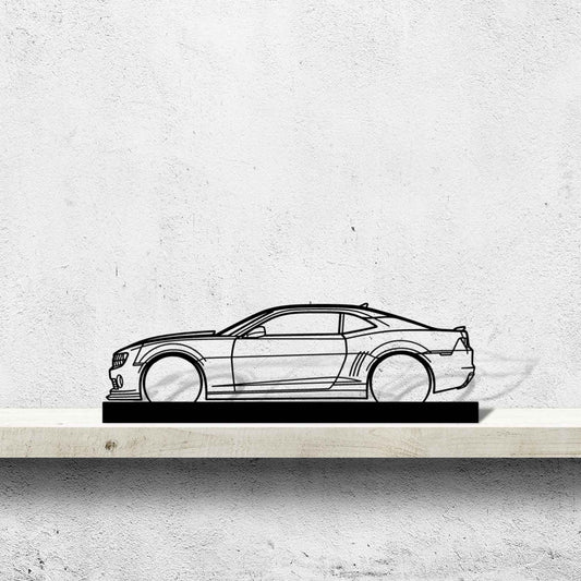 Camaro Silhouette Metal Art Stand