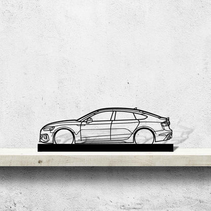 RS5 Sportback Silhouette Metal Art Stand