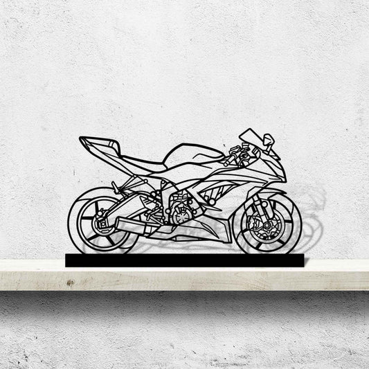 Ninja XR6 (636) 2016 Silhouette Metal Art Stand