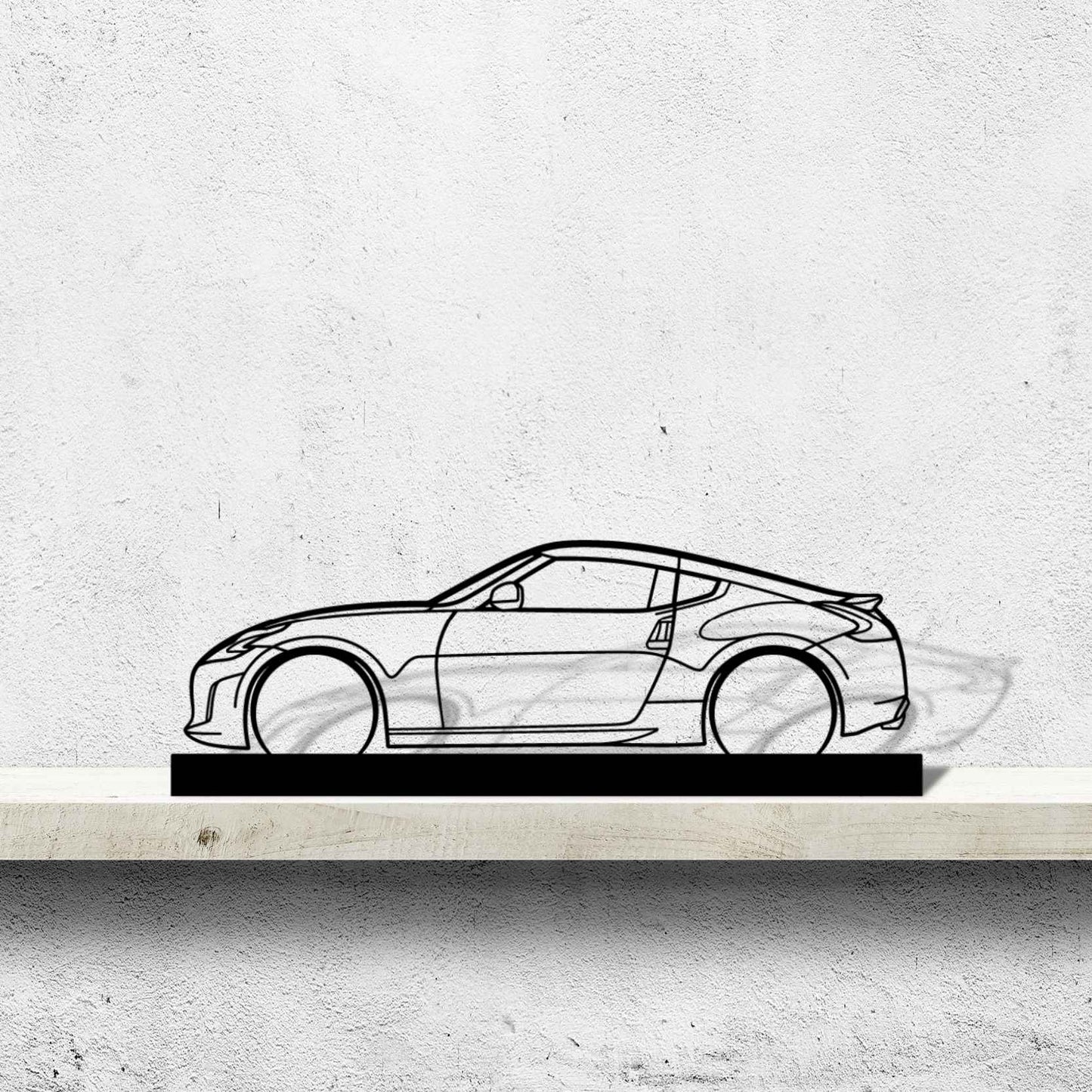 370Z Silhouette Metal Art Stand