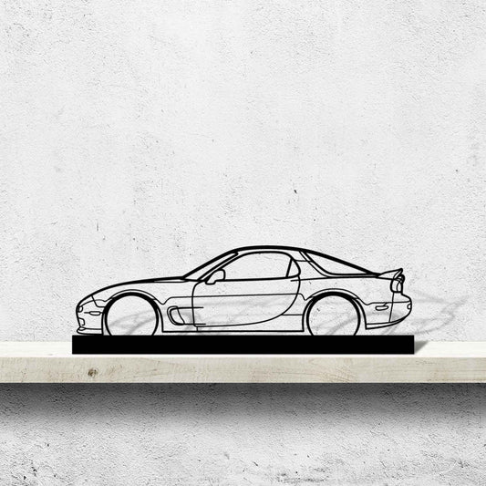 RX7 R1 Silhouette Metal Art Stand