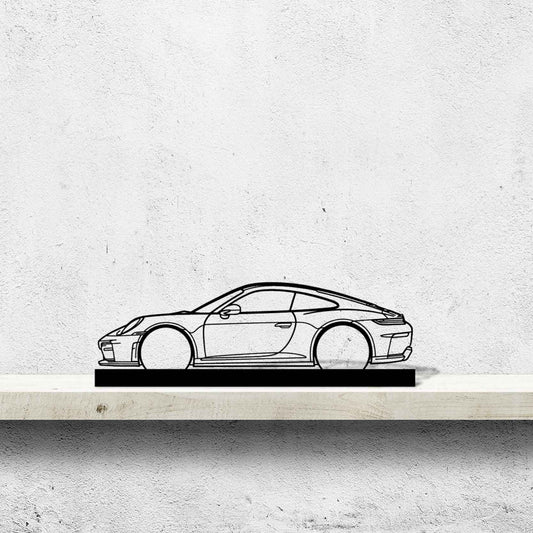 911 GT3 Model 992.2 Touring Silhouette Metal Art Stand