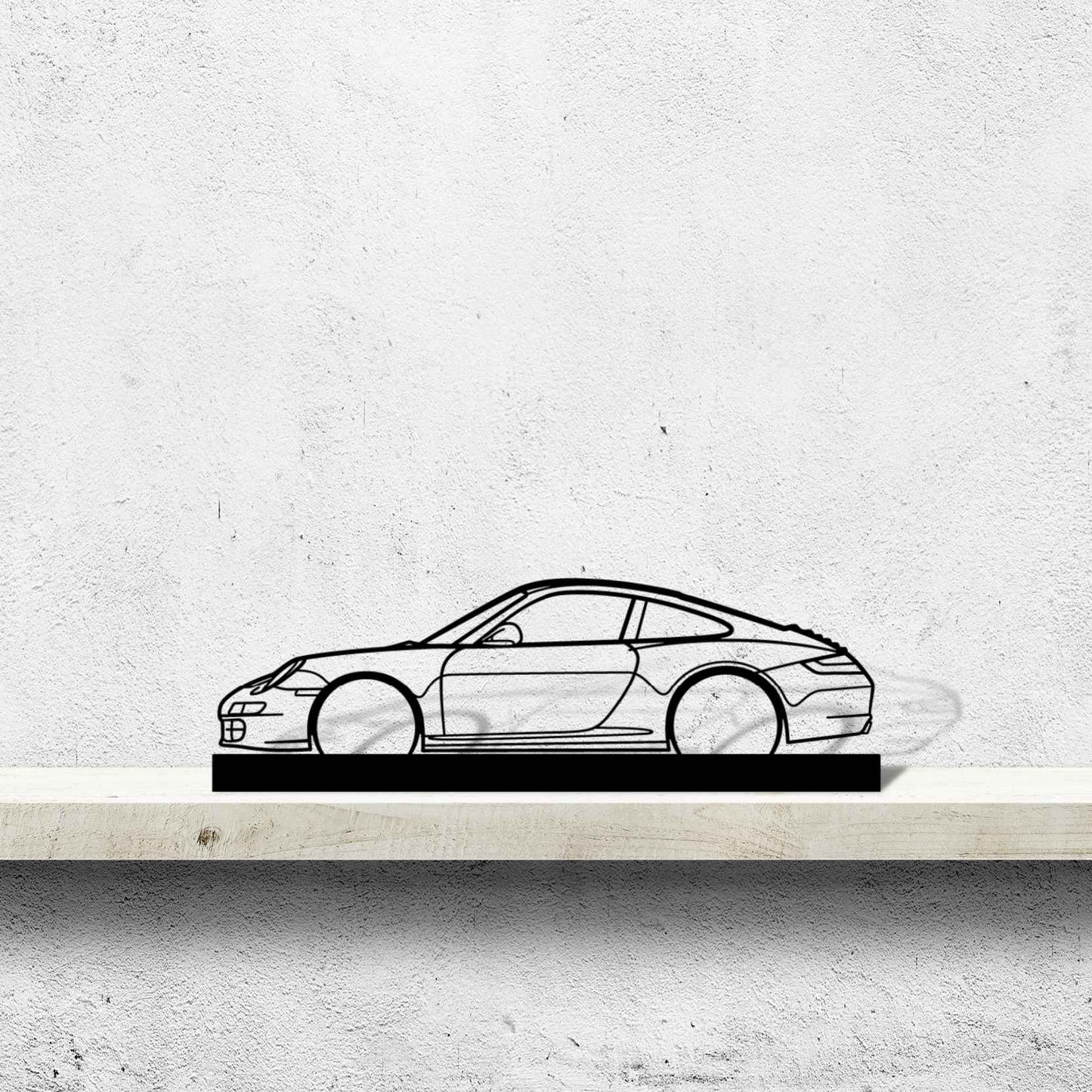 911 model 997 Silhouette Metal Art Stand