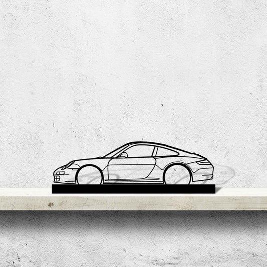 911 model 997 Silhouette Metal Art Stand