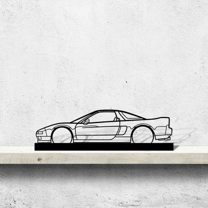 NSX 1991 Silhouette Metal Art Stand