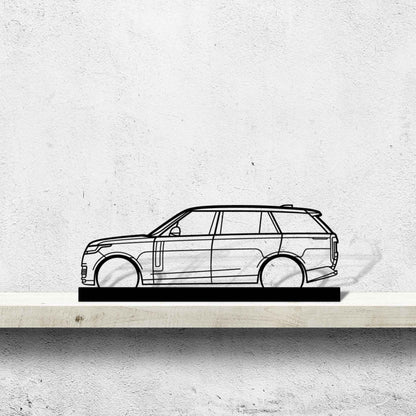 Range Rover 2023 Silhouette Metal Art Stand