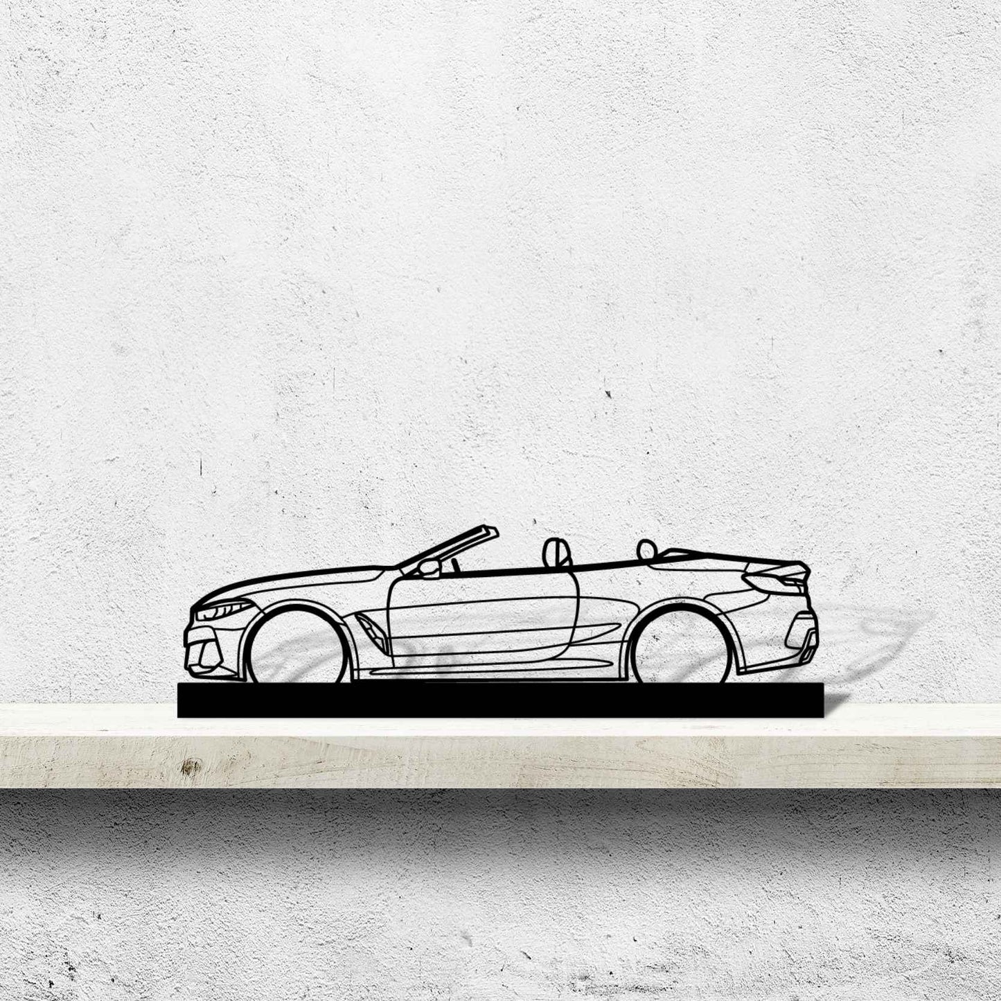 M850i Convertible Silhouette Metal Art Stand