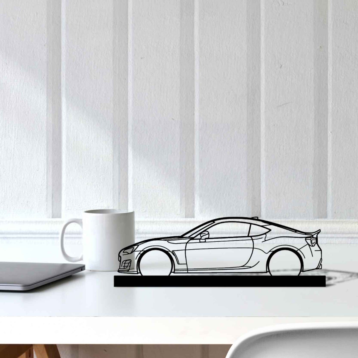 BRZ 2013 Silhouette Metal Art Stand