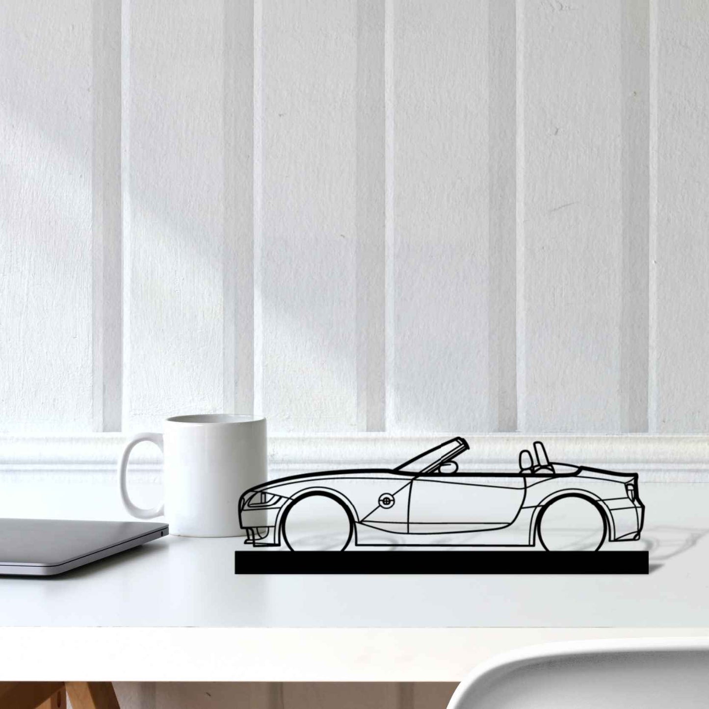 Z4M Roadster e85 Silhouette Metal Art Stand