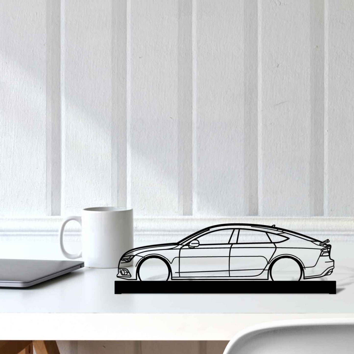 A7 sportback Mk1 Silhouette Metal Art Stand