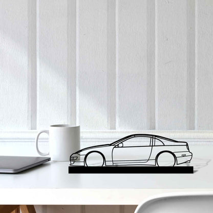 300zx Silhouette Metal Art Stand