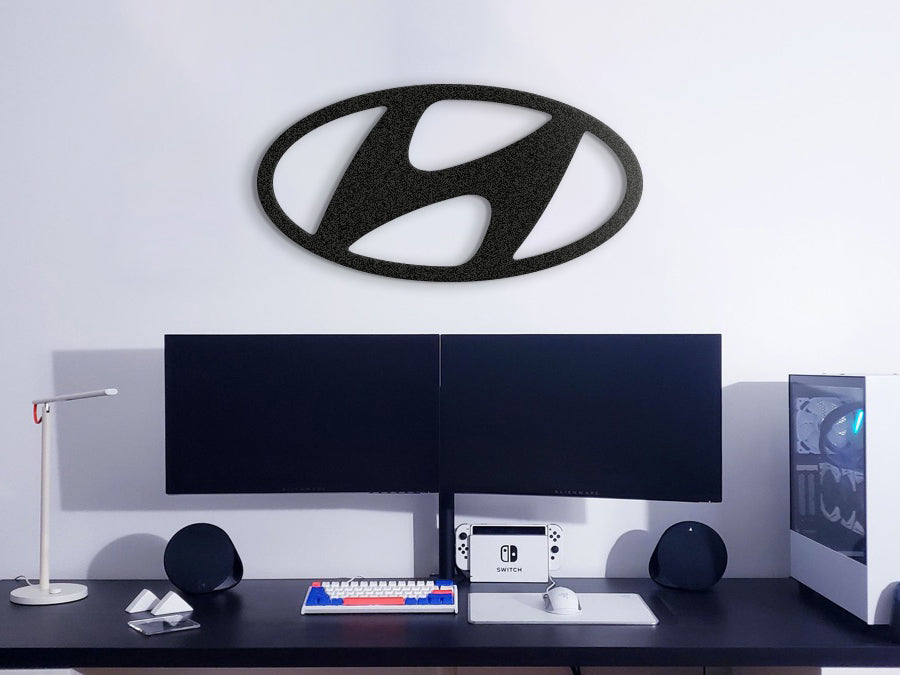 Hyundai Metal Car Emblem