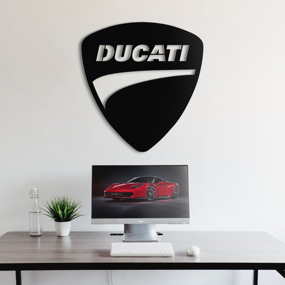 Ducati Metal Car Emblem