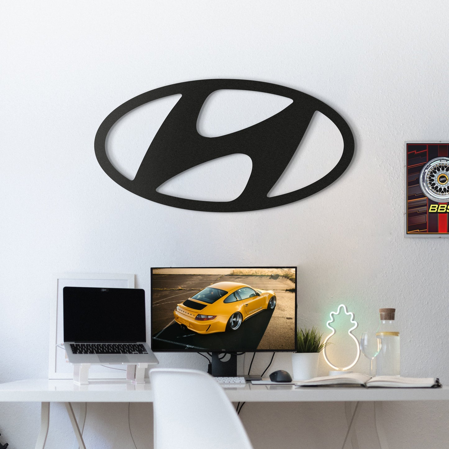 Hyundai Metal Car Emblem