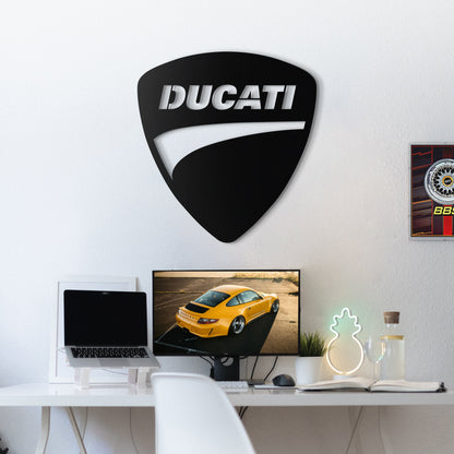 Ducati Metal Car Emblem