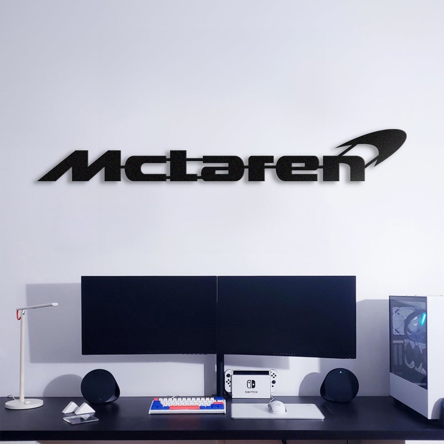 McLaren Metal Car Emblem