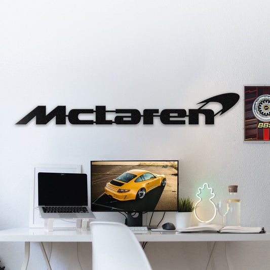 McLaren Metal Car Emblem